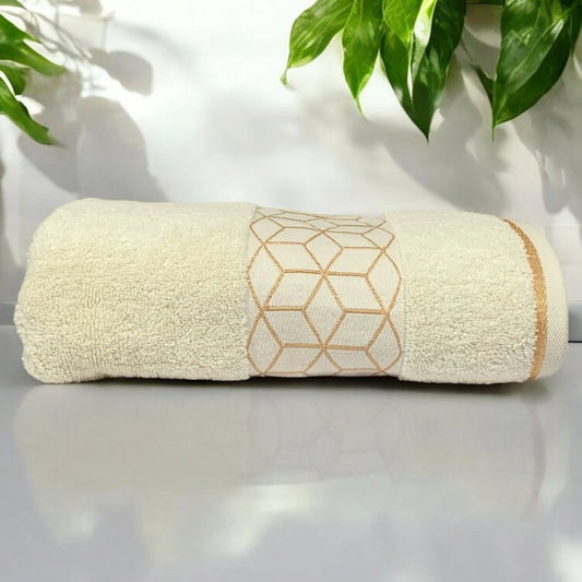 3D Soft Towel- Off-white