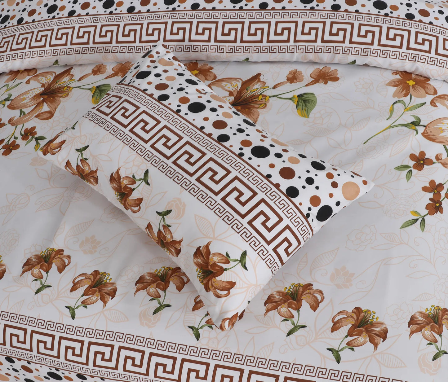 Spot Skin Bedsheet Set