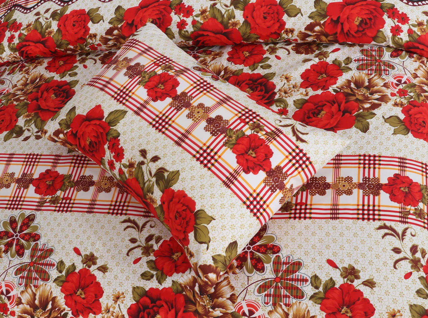 Prime Red Bedsheet Set