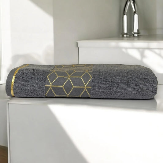 3D Soft Towel- Grey