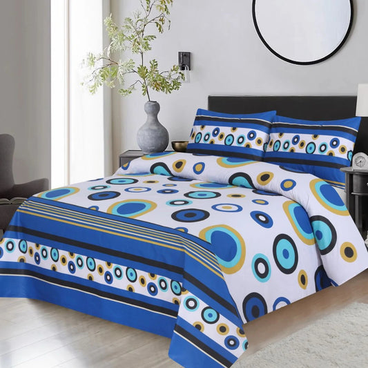 Reing Blue Bedsheet Set