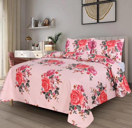 Blossom Pink Bedsheet Set