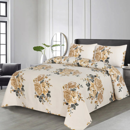 Blossom Pale Bedsheet Set