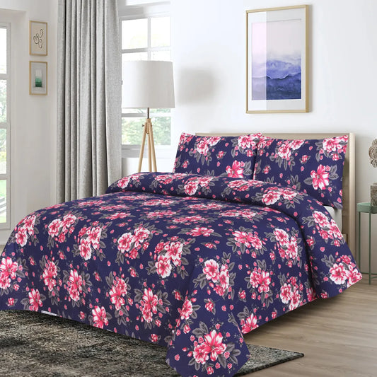 Daffodil Blue Bedsheet Set