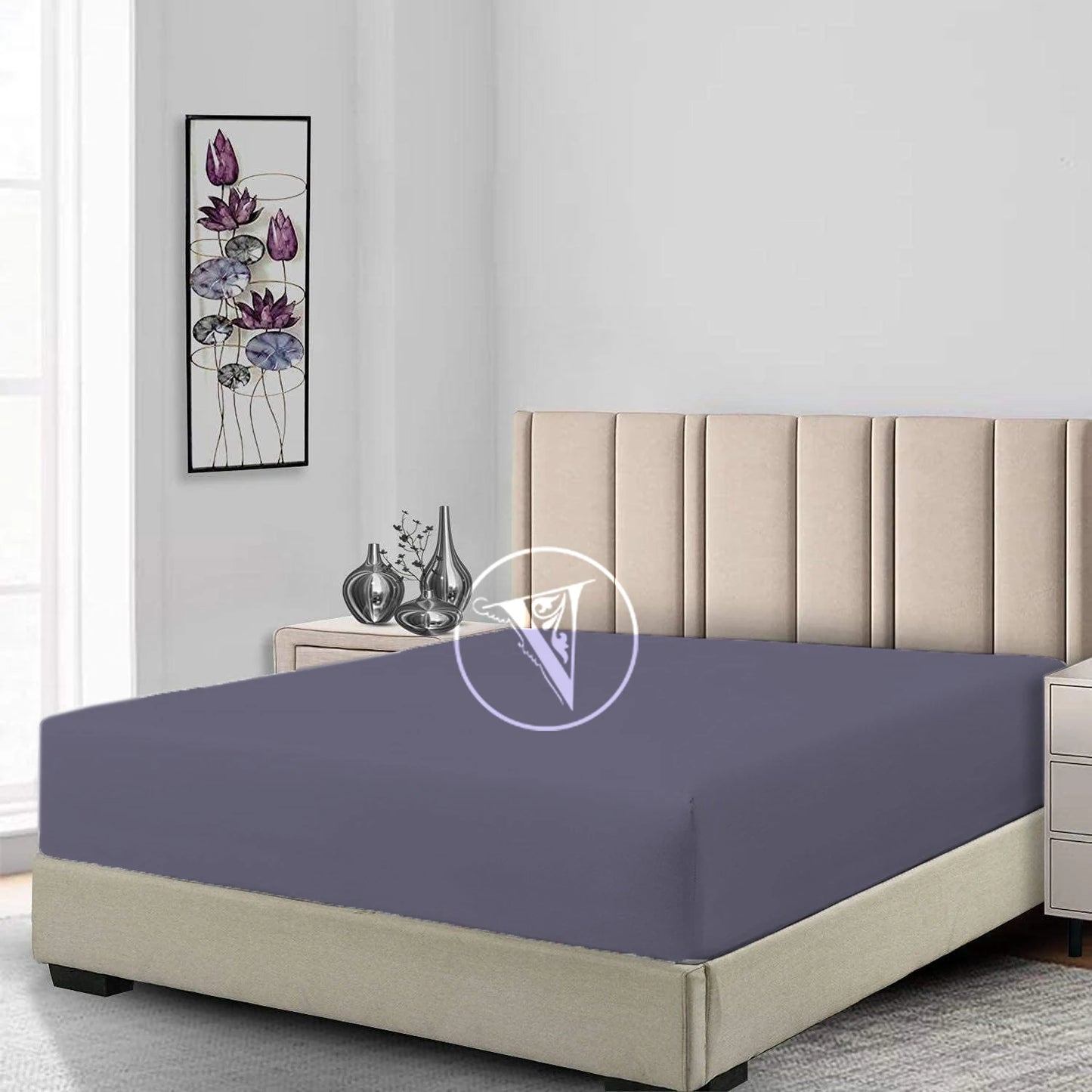 Grey Mattress Protector - King