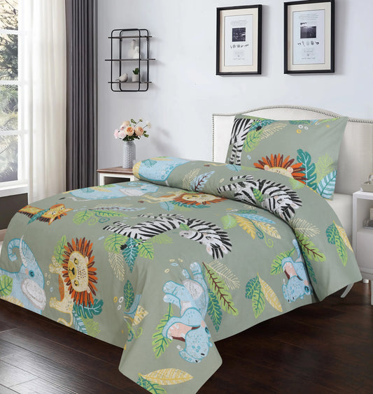 Jungle Kids Bedsheet