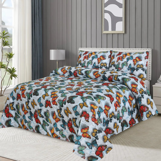 Kenneth Blue Bedsheet Set