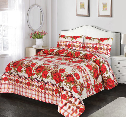 Prime Red Bedsheet Set