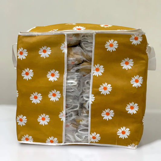 Non-Woven Floral Storage Bag - Orange