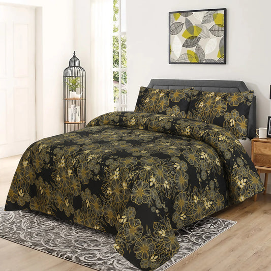 Laurel Black Bedsheet Set