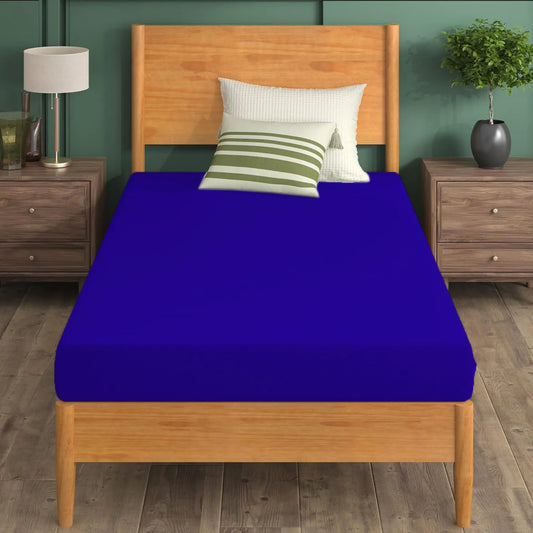 Blue Mattress Protector- Single