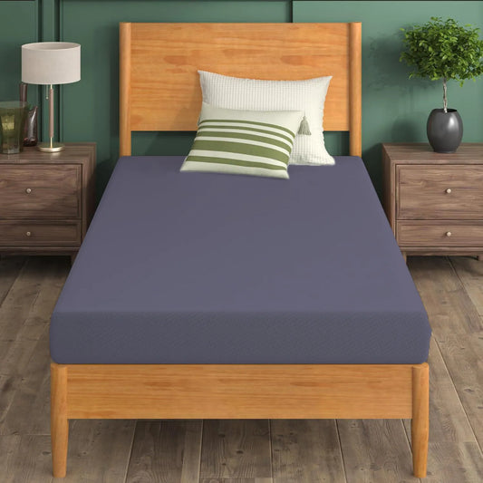 Grey Mattress Protector- Single