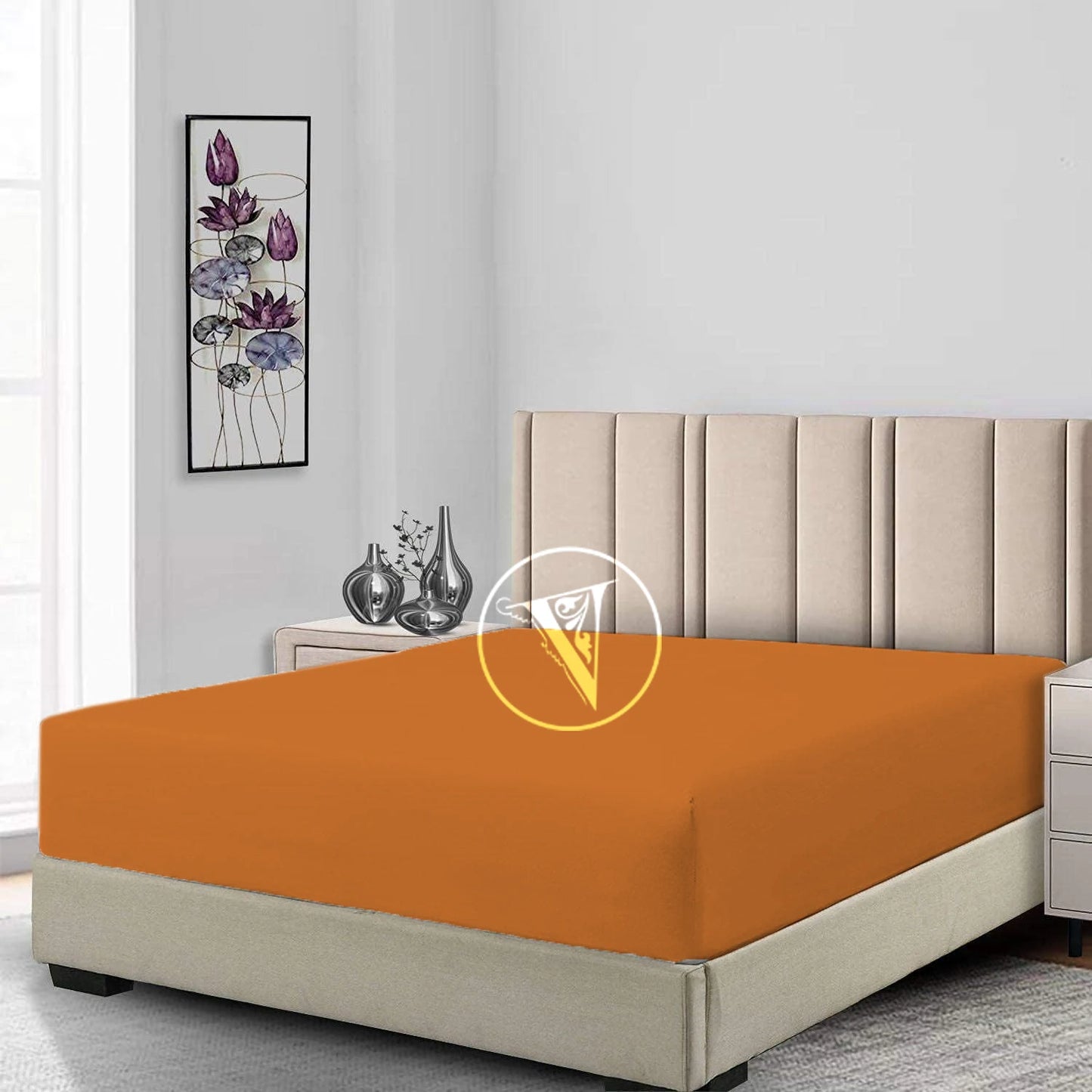 Mustard Mattress Protector - King